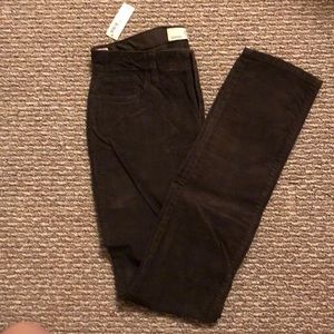 Brown corduroy pants from Old Navy